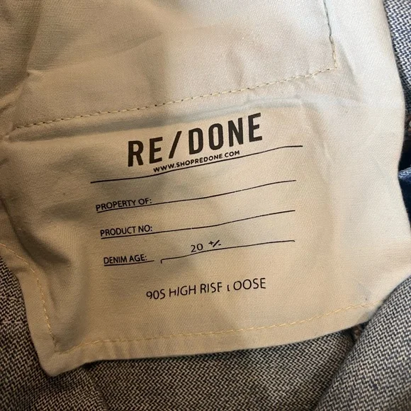 RE/DONE 90’s High Rise Loose - Picture 10 of 14